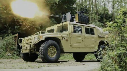 国产多管转管机枪视频,火力全开，性能卓越  第1张